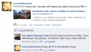 Lena Andreassen om Tea time-kampanjen